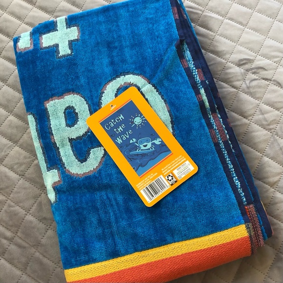 CATCH THE WAVE beach towel 30” x 60” - Picture 12 of 14